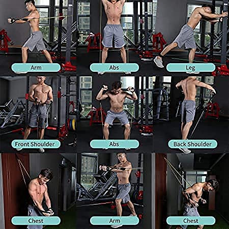 COOZI Resistance Bands Set for Home Workouts