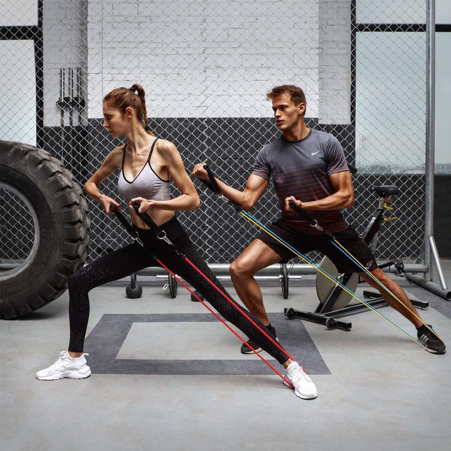 COOZI Resistance Bands Set for Home Workouts