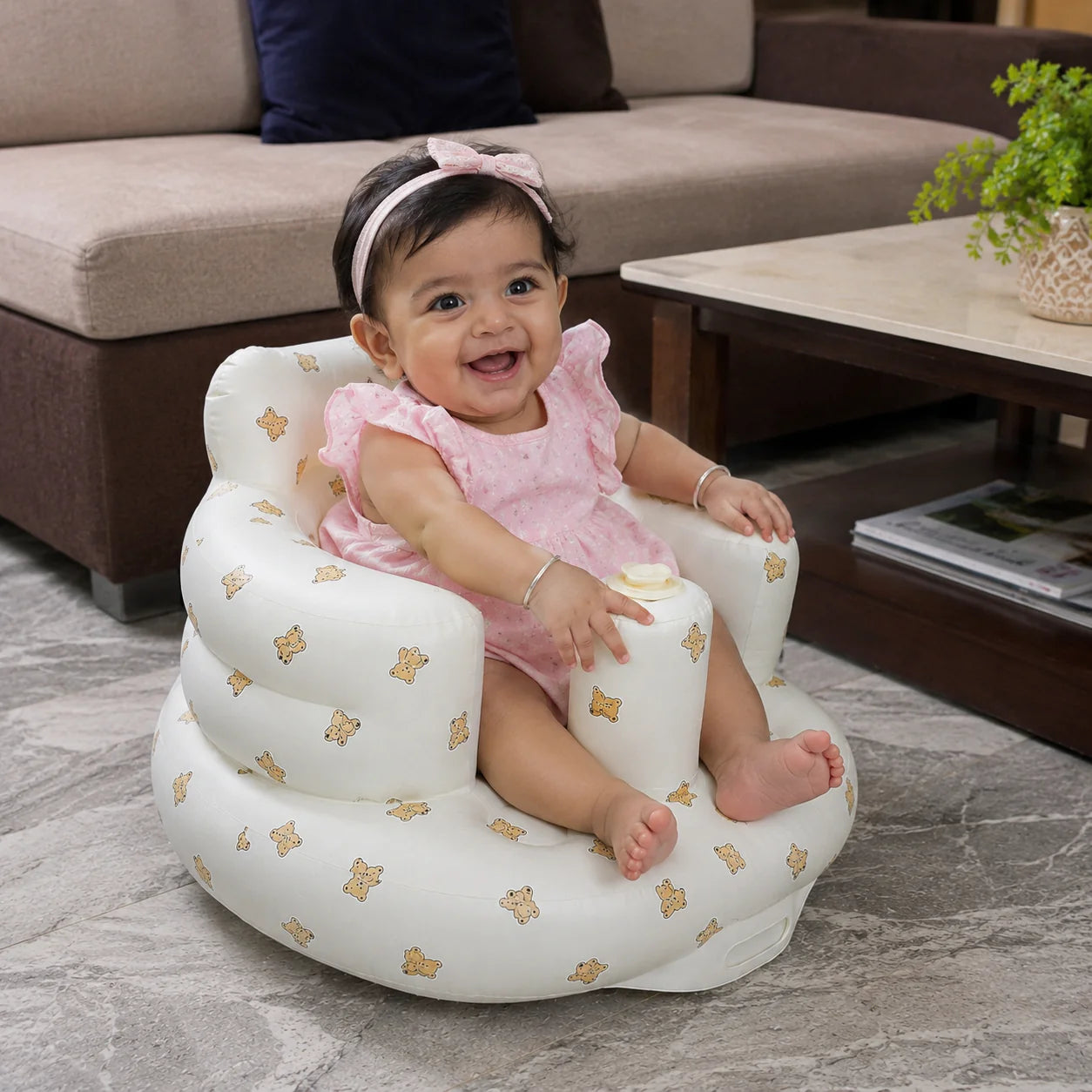 Coozi Sit & Smile (Inflatable Baby Sofa)