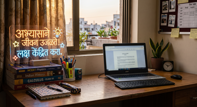 📚 Study Notes & Study Desk Decor