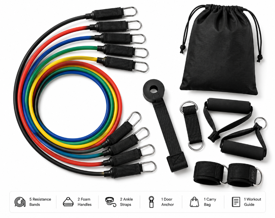 Coozi Resistance Bands Set