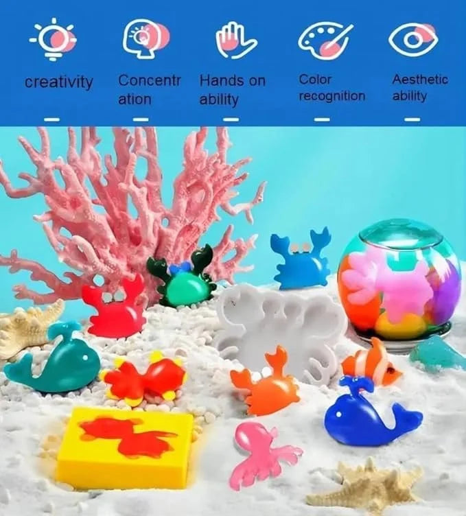 Coozi AquaMakers | Creative Floating Craft Kit for Kids